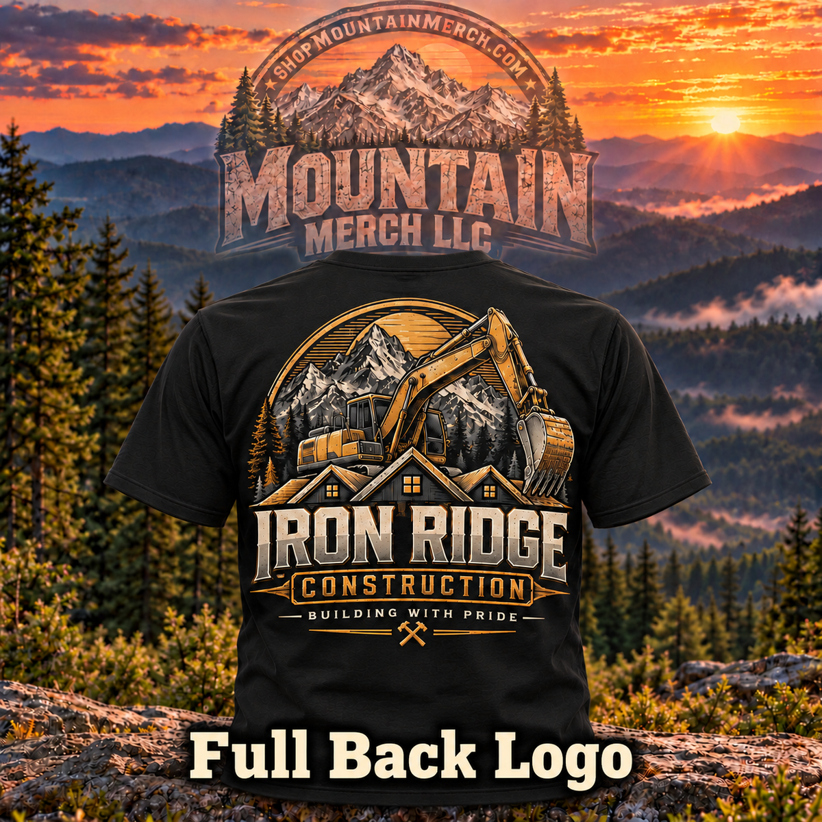 Make your own t-shirt- Full back imprint!