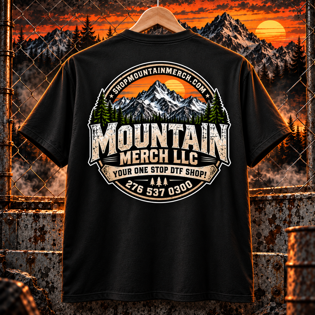 Make your own t-shirt- Full back imprint!