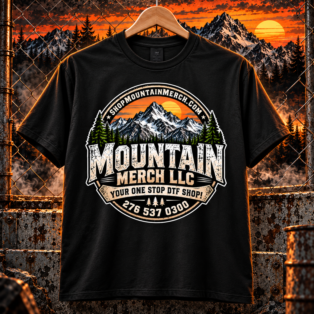 Make your own t-shirt- Full front imprint!